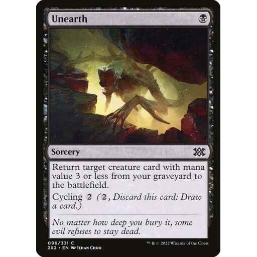 Double Masters 2022 - 96 - Unearth - Common - B - Non-foil