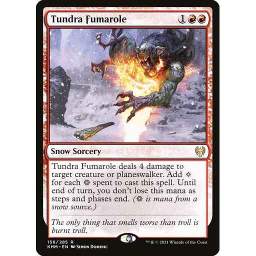 Kaldheim - 156 - Tundra Fumarole - Rare - R - Non-foil