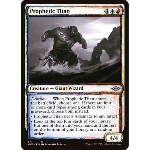 Modern Horizons 2 - 373 - Prophetic Titan - Uncommon - UR - Foil