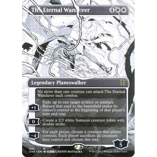 Phyrexia: All Will Be One - 335 - The Eternal Wanderer - Rare - W - Non-foil