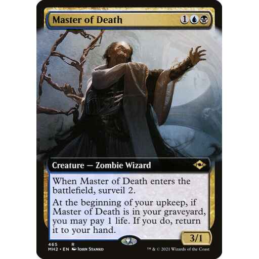Modern Horizons 2 - 465 - Master of Death - Rare - UB - Non-foil