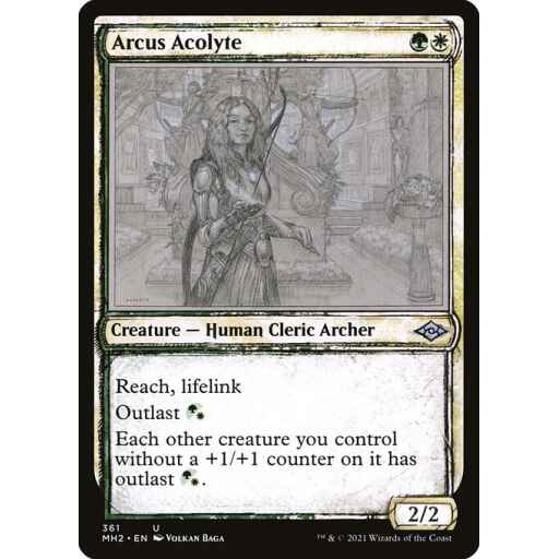 Modern Horizons 2 - 361 - Arcus Acolyte - Uncommon - WG - Foil