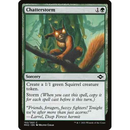 Modern Horizons 2 - 152 - Chatterstorm - Common - G - Non-foil