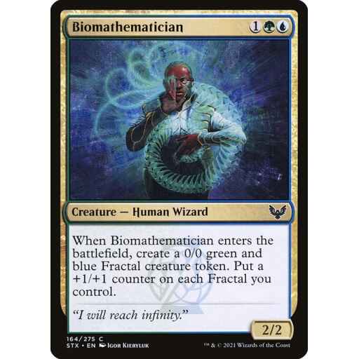 Strixhaven: School of Mages - 164 - Biomathematician - Common - UG - Non-foil