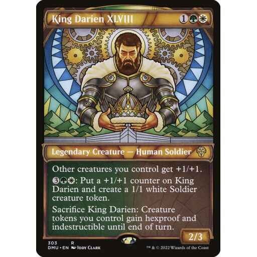 Dominaria United - 303 - King Darien XLVIII - Rare - WG - Non-foil