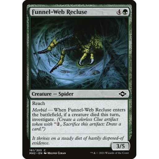 Modern Horizons 2 - 161 - Funnel-Web Recluse - Common - G - Non-foil