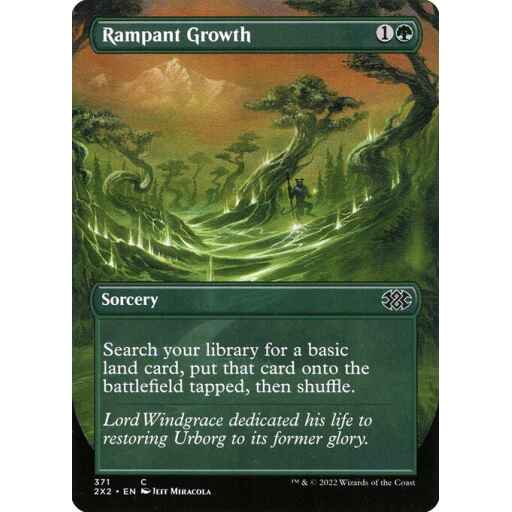Double Masters 2022 - 371 - Rampant Growth - Common - G - Non-foil