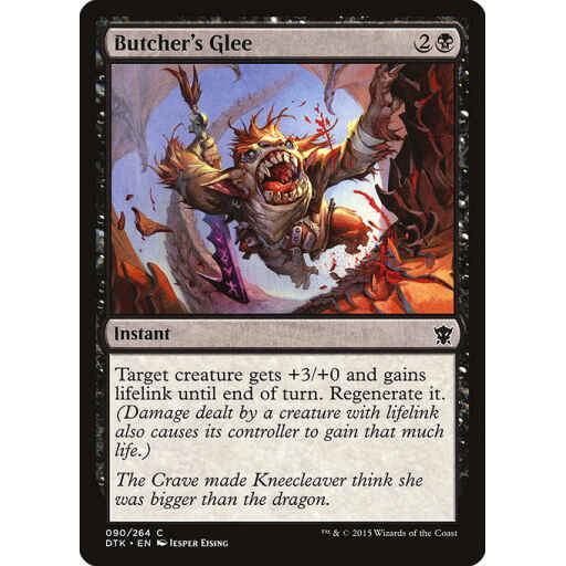 Dragons of Tarkir - 90 - Butcher's Glee - Common - B - Non-foil
