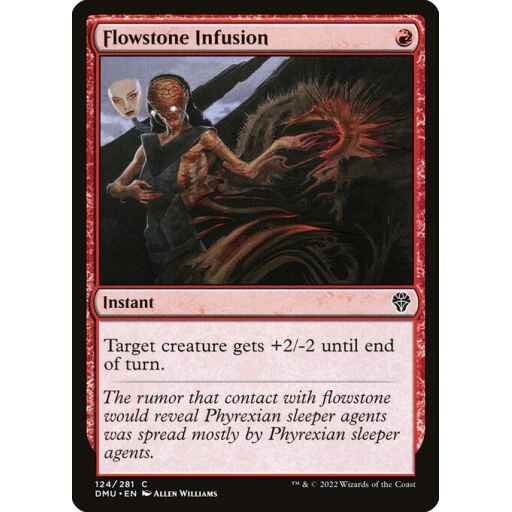 Dominaria United - 124 - Flowstone Infusion - Common - R - Non-foil