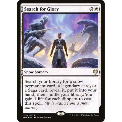 Kaldheim - 27 - Search for Glory - Rare - W - Non-foil