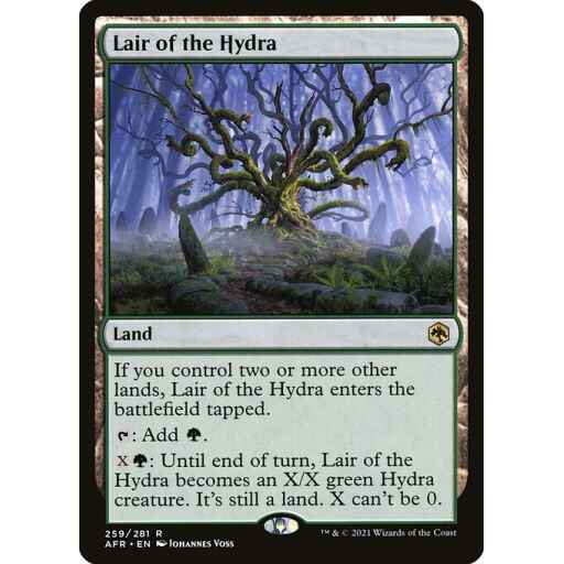 Adventures in the Forgotten Realms - 259 - Lair of the Hydra - Rare - C - Foil