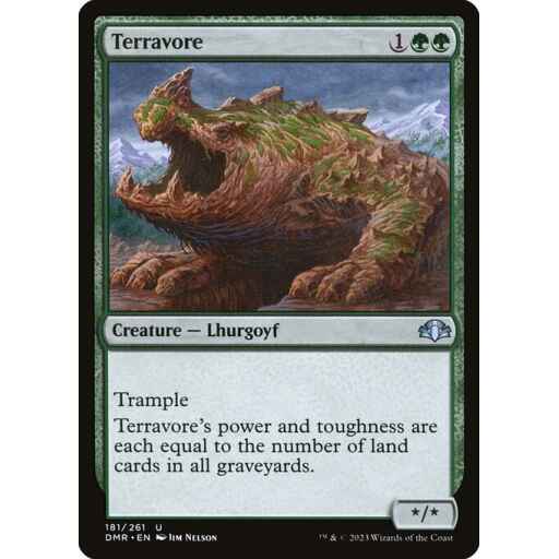 Dominaria Remastered - 181 - Terravore - Uncommon - G - Non-foil