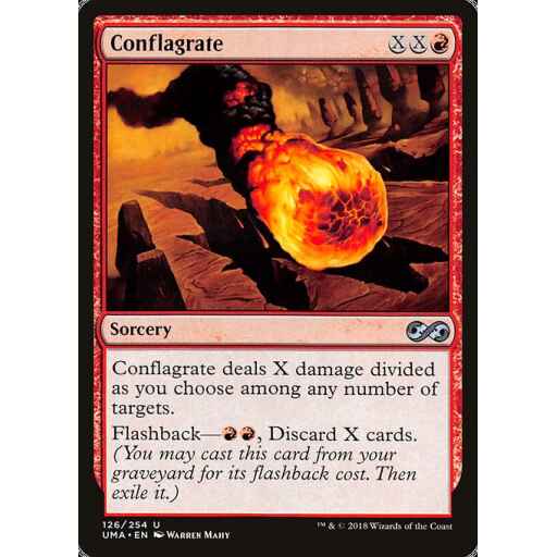 Ultimate Masters - 126 - Conflagrate - Uncommon - R - Non-foil
