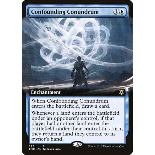 Zendikar Rising - 326 - Confounding Conundrum - Rare - U - Foil