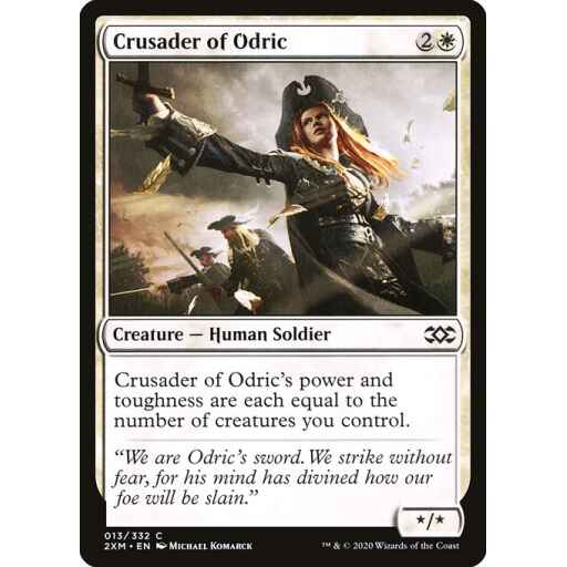 Double Masters - 13 - Crusader of Odric - Common - W - Non-foil