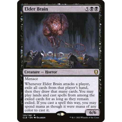 Commander Legends: Battle for Baldur's Gate - 125 - Elder Brain - Rare - B - Non-foil