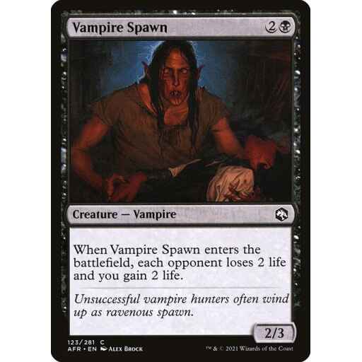 Adventures in the Forgotten Realms - 123 - Vampire Spawn - Common - B - Non-foil
