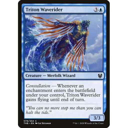 Theros Beyond Death - 78 - Triton Waverider - Common - U - Non-foil
