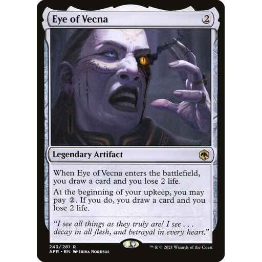 Adventures in the Forgotten Realms - 243 - Eye of Vecna - Rare - C - Non-foil