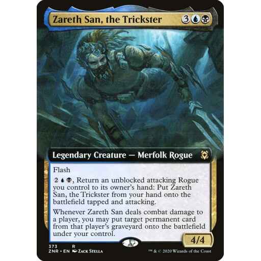 Zendikar Rising - 373 - Zareth San, the Trickster - Rare - UB - Non-foil