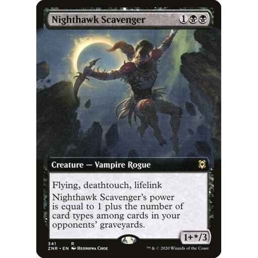 Zendikar Rising - 341 - Nighthawk Scavenger - Rare - B - Non-foil