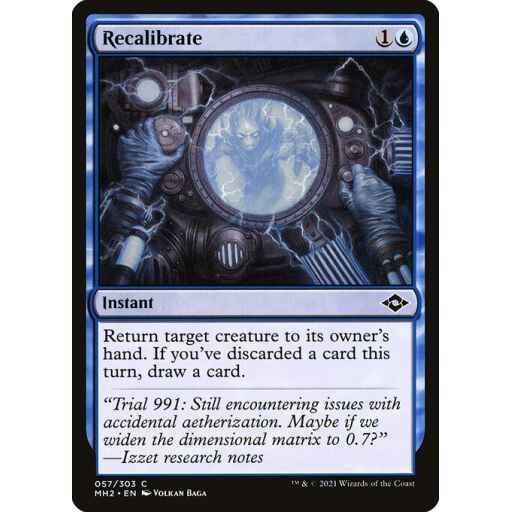 Modern Horizons 2 - 57 - Recalibrate - Common - U - Non-foil