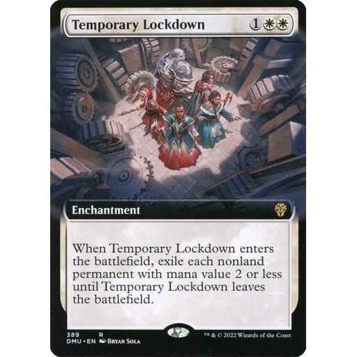 Dominaria United - 389 - Temporary Lockdown - Rare - W - Non-foil