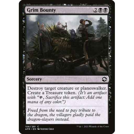 Adventures in the Forgotten Realms - 106 - Grim Bounty - Common - B - Non-foil