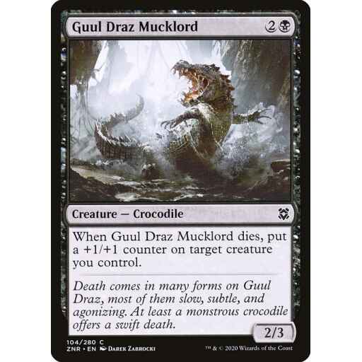 Zendikar Rising - 104 - Guul Draz Mucklord - Common - B - Non-foil