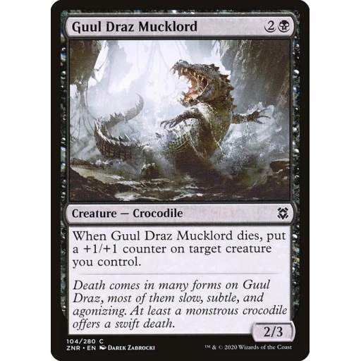 Zendikar Rising - 104 - Guul Draz Mucklord - Common - B - Non-foil
