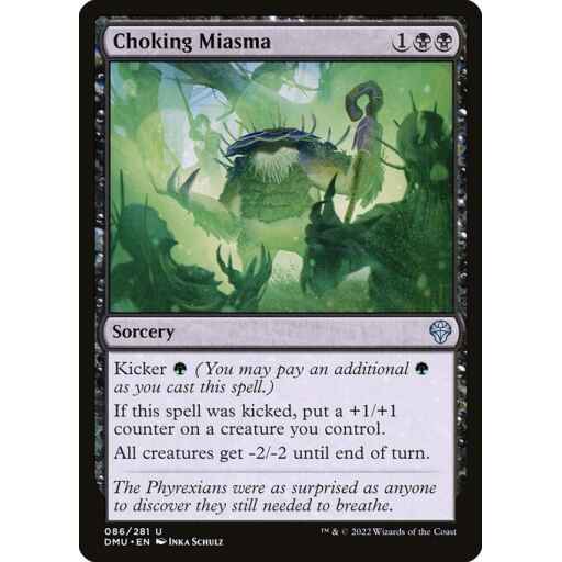 Dominaria United - 86 - Choking Miasma - Uncommon - B - Non-foil