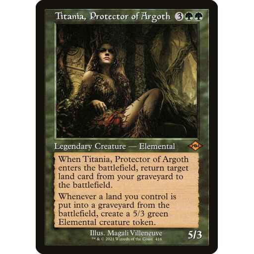 Modern Horizons 2 - 416 - Titania, Protector of Argoth - Mythic - G - Non-foil