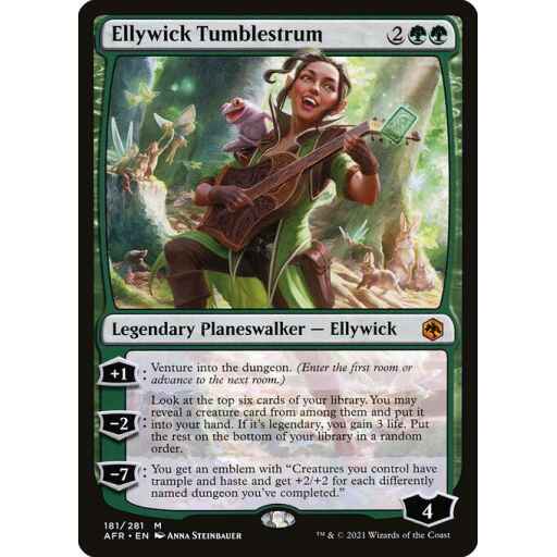 Adventures in the Forgotten Realms - 181 - Ellywick Tumblestrum - Mythic - G - Non-foil