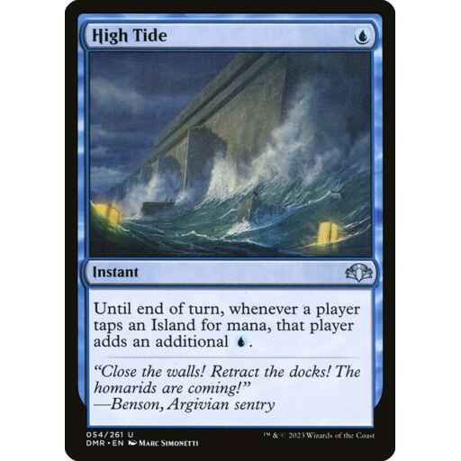 Dominaria Remastered - 54 - High Tide - Uncommon - U - Non-foil