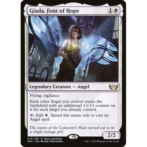 Streets of New Capenna - 14 - Giada, Font of Hope - Rare - W - Non-foil