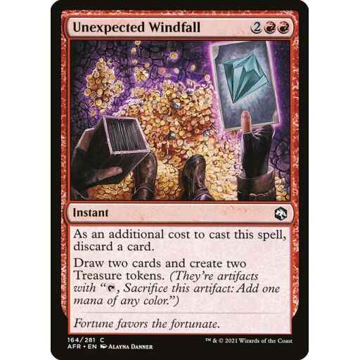 Adventures in the Forgotten Realms - 164 - Unexpected Windfall - Common - R - Non-foil