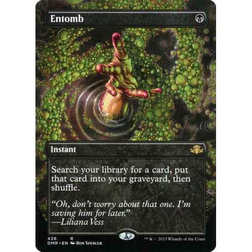 Dominaria Remastered - 426 - Entomb - Rare - B - Non-foil