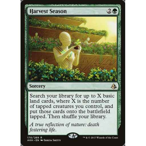 Amonkhet - 170 - Harvest Season - Rare - G - Non-foil