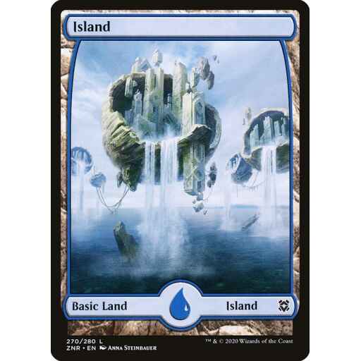 Zendikar Rising - 270 - Island - Common - C - Non-foil