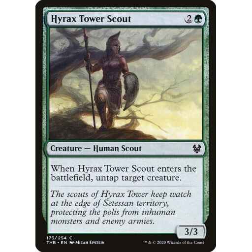 Theros Beyond Death - 173 - Hyrax Tower Scout - Common - G - Non-foil