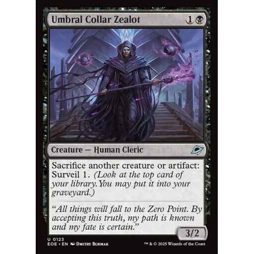 Edge of Eternities - 123 - Umbral Collar Zealot - Uncommon - B - Non-foil