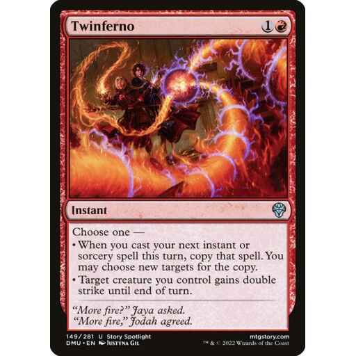 Dominaria United - 149 - Twinferno - Uncommon - R - Non-foil