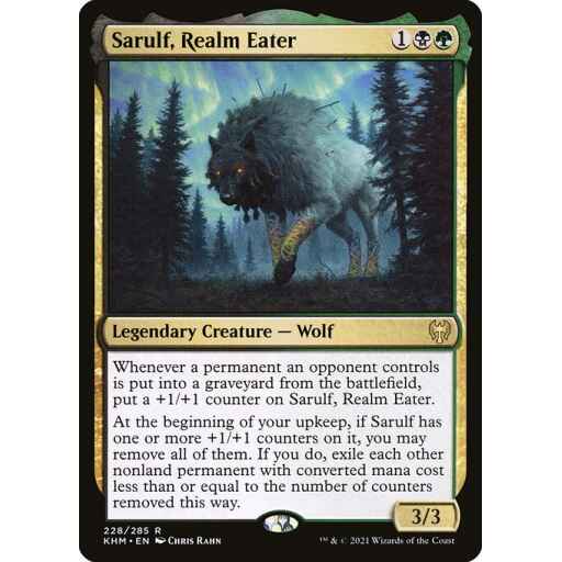 Kaldheim - 228 - Sarulf, Realm Eater - Rare - BG - Non-foil
