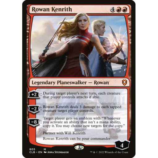 Commander Legends: Battle for Baldur's Gate - 805 - Rowan Kenrith - Mythic - R - Non-foil