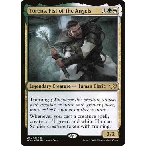 Innistrad: Crimson Vow - 249 - Torens, Fist of the Angels - Rare - WG - Non-foil