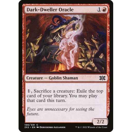 Double Masters 2022 - 106 - Dark-Dweller Oracle - Common - R - Non-foil