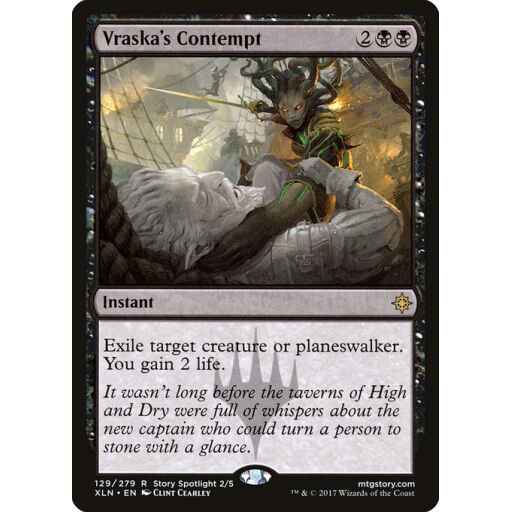 Ixalan - 129 - Vraska's Contempt - Rare - B - Non-foil