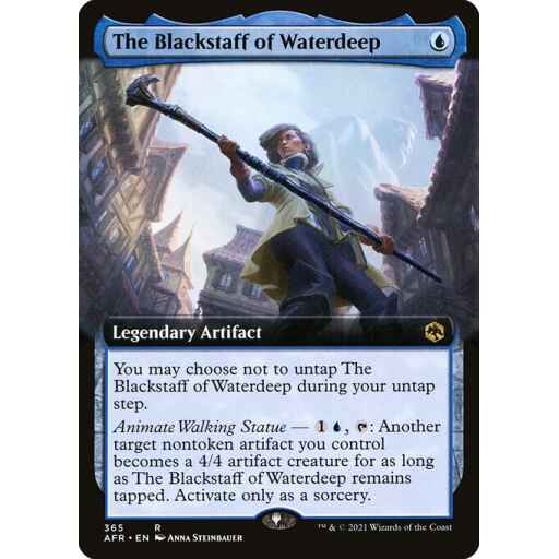 Adventures in the Forgotten Realms - 365 - The Blackstaff of Waterdeep - Rare - U - Non-foil