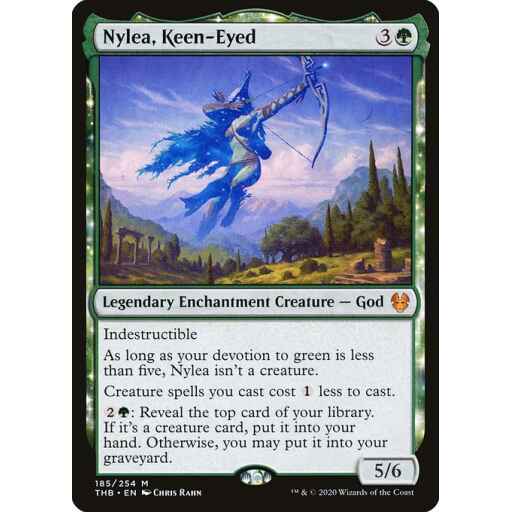 Theros Beyond Death - 185 - Nylea, Keen-Eyed - Mythic - G - Non-foil