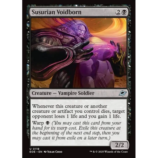 Edge of Eternities - 118 - Susurian Voidborn - Uncommon - B - Non-foil